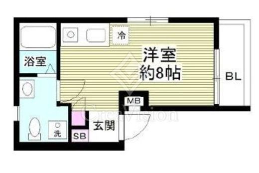 レティーナ銀座EAST　302号室　間取り