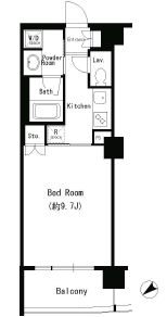 エスティメゾン四谷坂町　603号室　間取り
