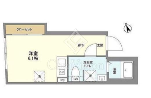 SPHERE YOYOGI UEHARA HILLTOP (スフィア代々木上原ヒルトップ)　401号室　間取り