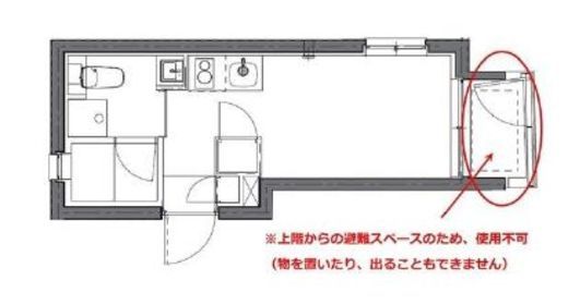 PRATIQUE KAGURAZAKA west (プラティーク神楽坂ウエスト)　101号室　間取り