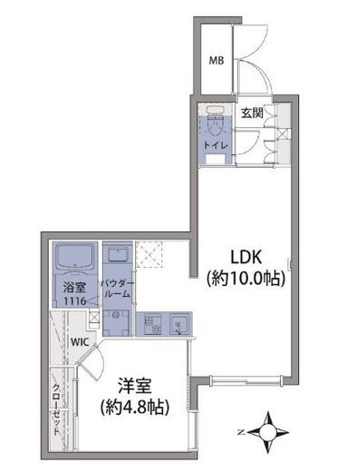 ルネサンスコート高田馬場Patria　102号室　間取り