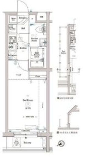 ARKMARK東中野 (アークマーク東中野)　405号室　間取り