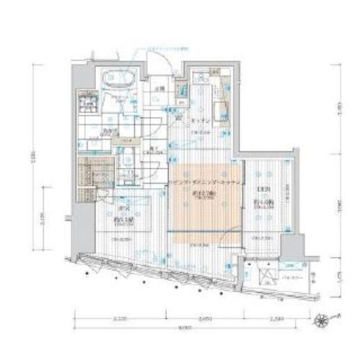 ルーツ代官山　202号室　間取り