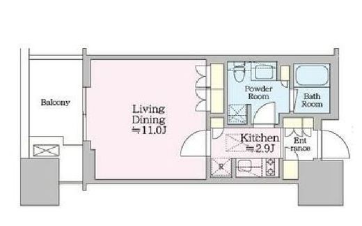 麻布台ヒルズレジデンスB　10F3号室　間取り