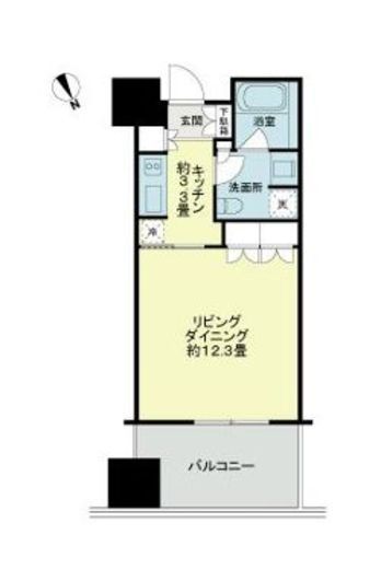 麻布台ヒルズレジデンスB　2902号室　間取り