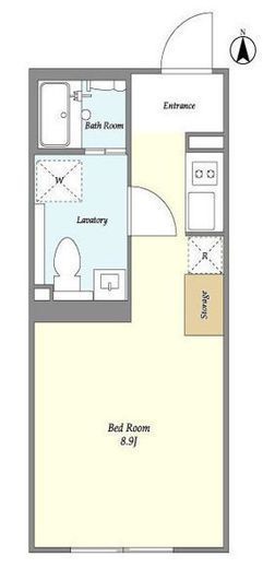 ミリアレジデンス早稲田山吹町　402号室　間取り