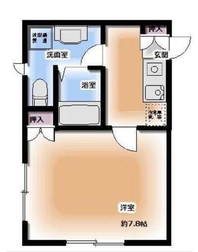 FABRIC飯田橋(ファブリック飯田橋)　302号室　間取り