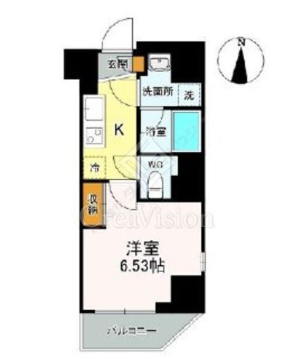 Orisay麻布十番　302号室　間取り