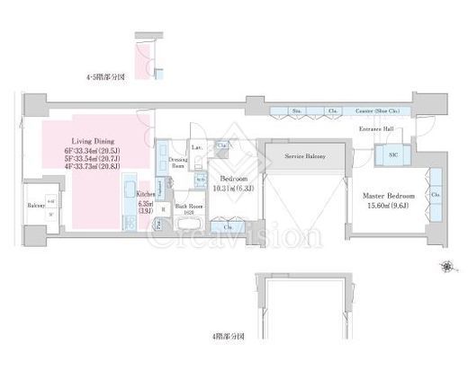 ラ・トゥール目白御留山　B511号室　間取り