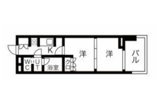 N'sパークレジデンス新宿御苑　704号室　間取り