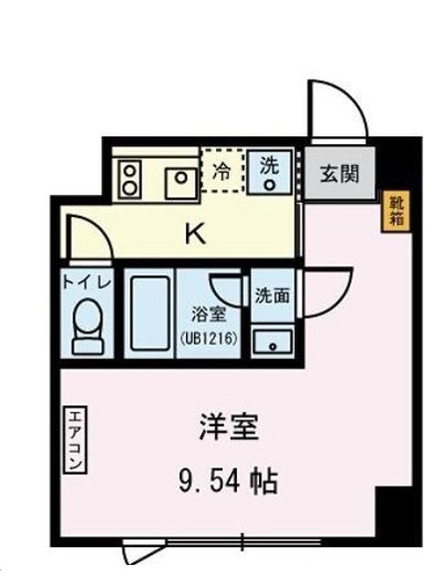 パルク北参道　304号室　間取り