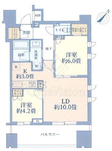 グランリビオ表参道　904号室　間取り