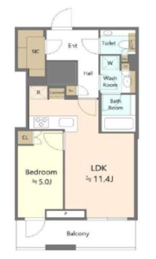 三田ガーデンヒルズ NORTH HILL　510号室　間取り