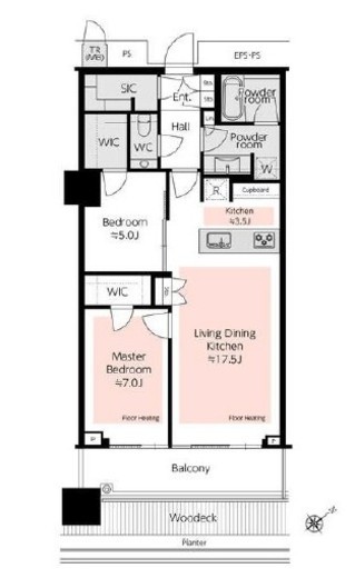 三田ガーデンヒルズ WEST HILL　319号室　間取り