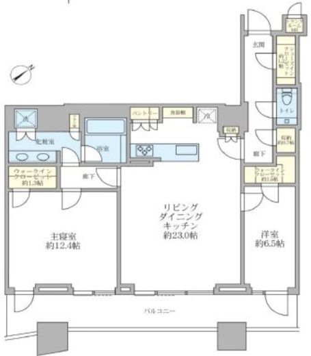 三田ガーデンヒルズ WEST HILL　711号室　間取り