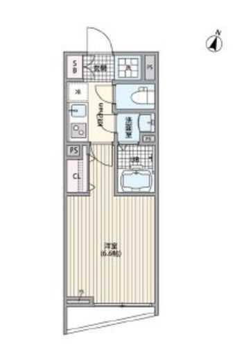 エルファーロ南麻布　B002号室　間取り