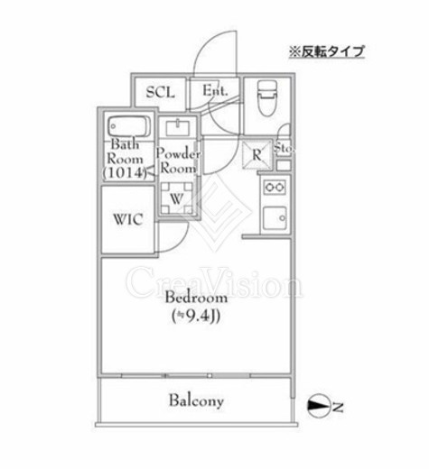レクシード目白　216号室　間取り