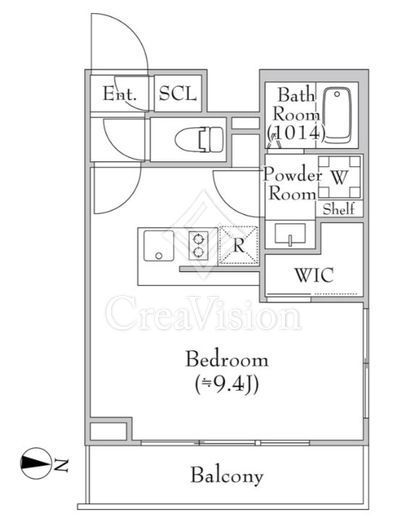 MEJIRO RESIDENCE　218号室　間取り