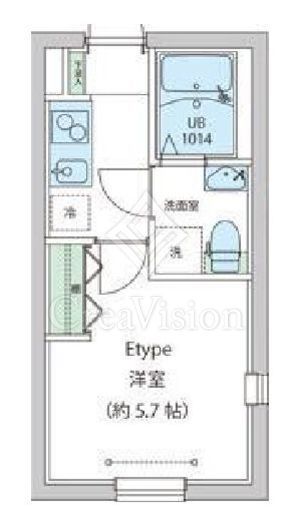 レオーネ早稲田　205号室　間取り
