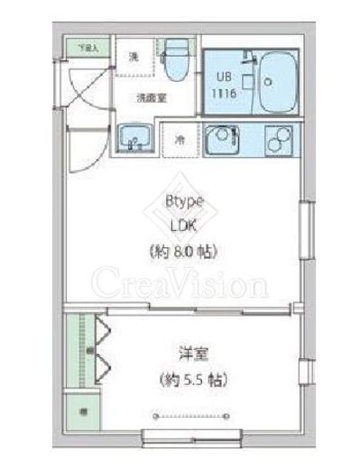 レオーネ早稲田　302号室　間取り