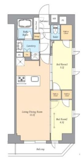 AIFLAT渋谷西原 (アイフラット渋谷西原)　207号室　間取り