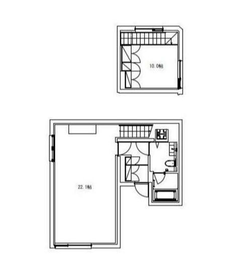 Bark Lane Ebisu　001号室　間取り