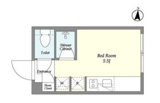 ガーデンレジデンス恵比寿　207号室　間取り