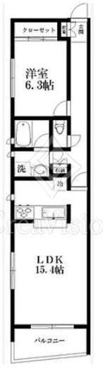 ARK　202号室　間取り