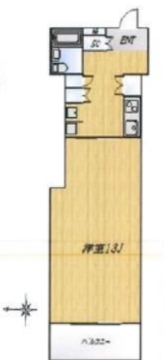 六本木ヒルズレジデンス D棟　1011号室　間取り