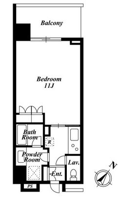 KDXレジデンス白金2　902号室　間取り