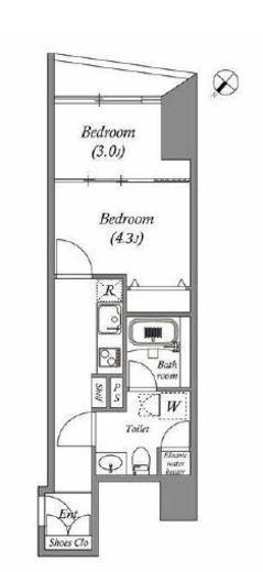 オーパスホームズ三田　303号室　間取り