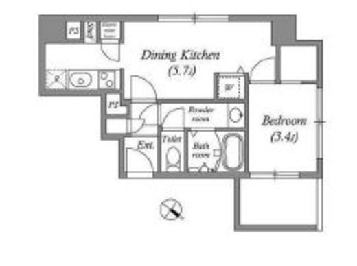 オーパスホームズ三田　604号室　間取り
