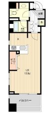 ＨＦ銀座レジデンスＥＡＳＴ　1308号室　間取り