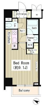 N35 EAST　803号室　間取り