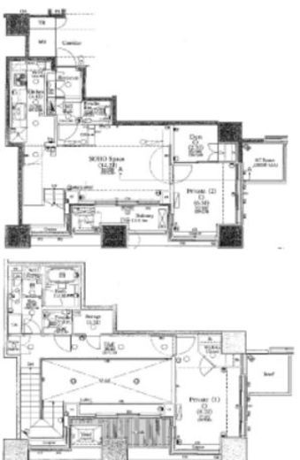 ザ・タワーズ台場 イースト　420号室　間取り
