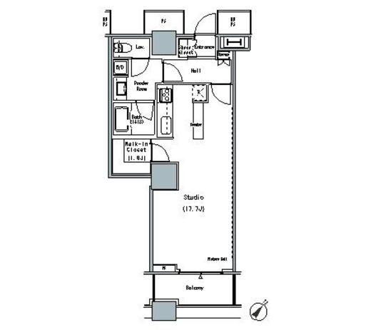 ザ・東京タワーズ ミッドタワー　2305号室　間取り