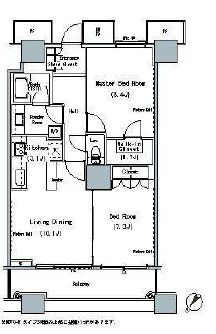 ザ・東京タワーズ ミッドタワー　2717号室　間取り