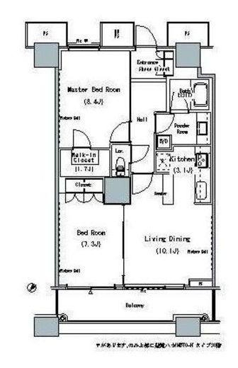 ザ・東京タワーズ ミッドタワー　2720号室　間取り