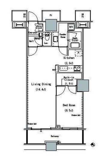 ザ・東京タワーズ ミッドタワー　2928号室　間取り