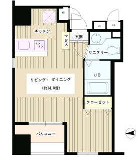 K’s麹町（ケーズ麹町）　301号室　間取り