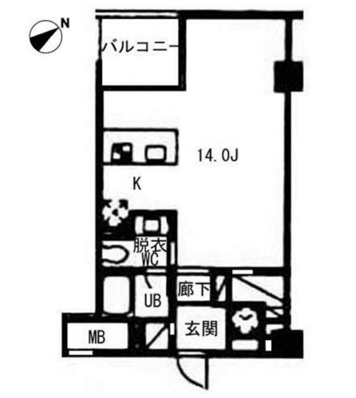 ヴォアラクテ西早稲田　216号室　間取り