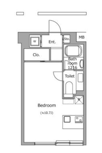 ヴォアラクテ西早稲田　302号室　間取り