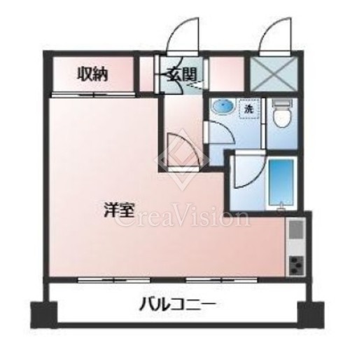 グランドメゾン田町　407号室　間取り