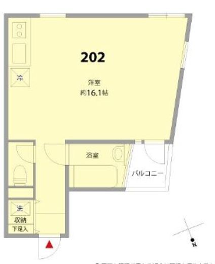 ゼルコバアネックス　202号室　間取り