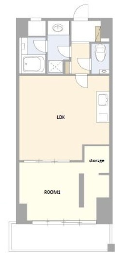シティプラザ恵比寿　904号室　間取り