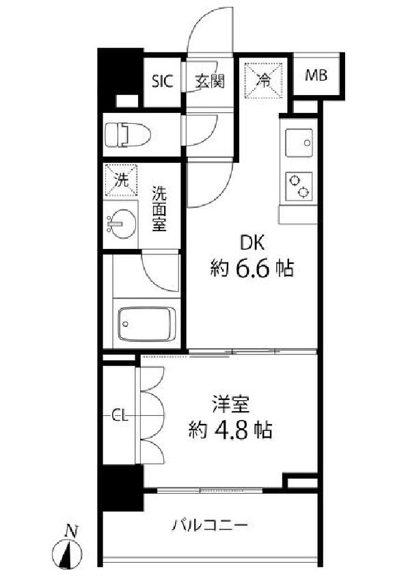 リリエンベルグ目白壱番館　302号室　間取り