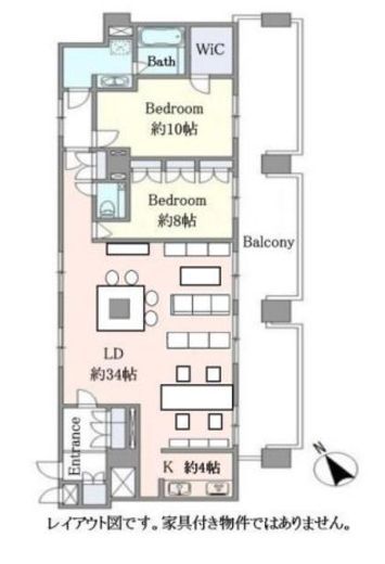 虎ノ門法曹ビル　1302号室　間取り