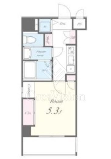プラムハウス日本橋　1001号室　間取り