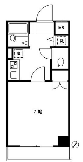 BPRレジデンス水天宮前　505号室　間取り