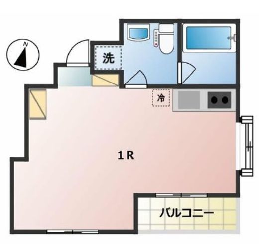 カイザー赤坂ビル　301号室　間取り